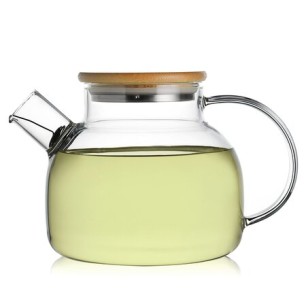 Чайник из жаропрочного стекла Бочонок, 900 мл